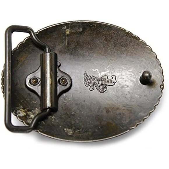 Men's Zhubao Vintage Style American Cowboy Fashion Western Belt Buckles - Picture 4 of 6